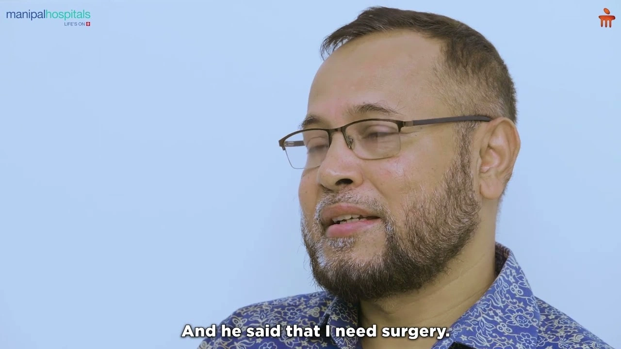 Brig Gen Razak gets successful Robotic Spine Surgery | Dr. S. Vidyadhara | Manipal Hospitals